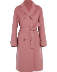 Женское ярко-розовое пальто от Bottega Veneta