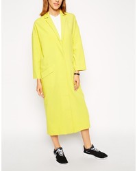 Женское ярко-розовое пальто от Asos