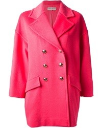 Женское ярко-розовое пальто от Emilio Pucci