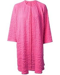 Женское ярко-розовое пальто от Gianluca Capannolo