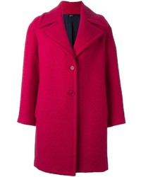 Женское ярко-розовое пальто от Jil Sander Navy
