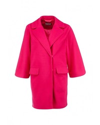 Женское ярко-розовое пальто от LAMANIA