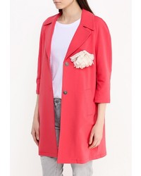 Женское ярко-розовое пальто от Liu Jo Jeans