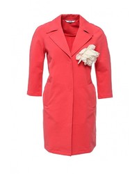 Женское ярко-розовое пальто от Liu Jo Jeans