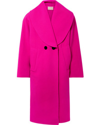 Женское ярко-розовое пальто от Marc Jacobs