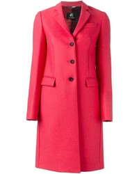 Женское ярко-розовое пальто от Paul Smith