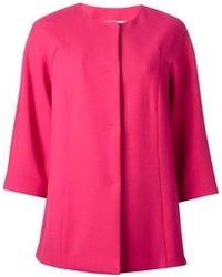 Женское ярко-розовое пальто от RED Valentino