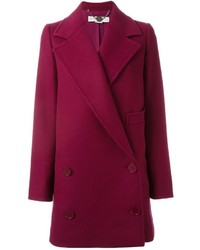 Женское ярко-розовое пальто от Stella McCartney