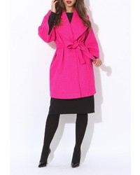 Женское ярко-розовое пальто от Tutto Bene