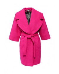 Женское ярко-розовое пальто от Tutto Bene