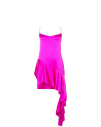 Ярко-розовое платье-комбинация от Christian Siriano