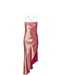 Ярко-розовое платье-комбинация от Haney
