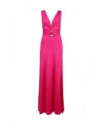 Ярко-розовое платье-макси от BCBGMAXAZRIA