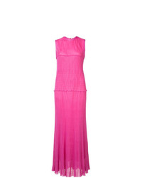 Ярко-розовое платье-макси от Calvin Klein 205W39nyc