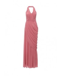 Ярко-розовое платье-макси от City Goddess