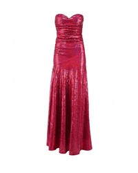 Ярко-розовое платье-макси от Goddiva