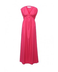 Ярко-розовое платье-макси от Yaroslavna