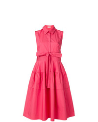 Ярко-розовое платье-рубашка от DELPOZO