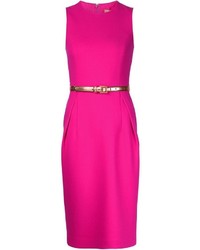 Ярко-розовое платье-футляр от Michael Kors