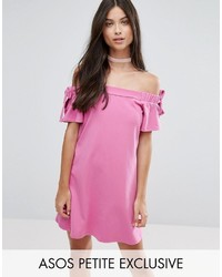 Ярко-розовое платье от Asos