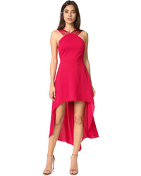 Ярко-розовое платье от Halston