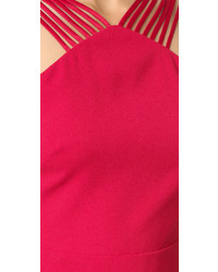 Ярко-розовое платье от Halston