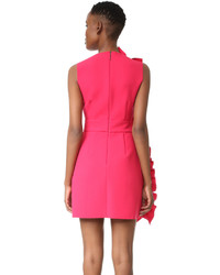 Ярко-розовое платье от MSGM