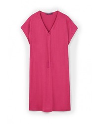 Ярко-розовое платье от Violeta BY MANGO