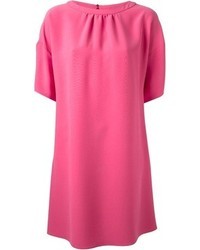 Ярко-розовое повседневное платье от Valentino
