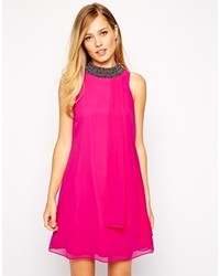 Ярко-розовое свободное платье от Coast