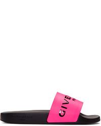 Женские ярко-розовые босоножки от Givenchy