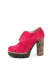 Ярко-розовые ботильоны от Cuplé