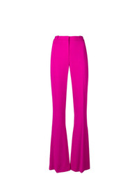 Ярко-розовые брюки-клеш от Capucci