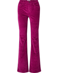 Ярко-розовые брюки-клеш от Current/Elliott