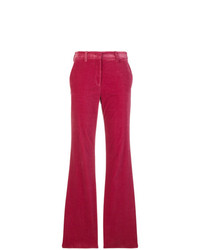 Ярко-розовые брюки-клеш от Etro