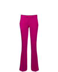 Ярко-розовые брюки-клеш от Liu Jo