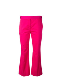 Ярко-розовые брюки-клеш от N°21
