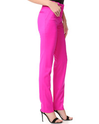 Женские ярко-розовые брюки от Thierry Mugler