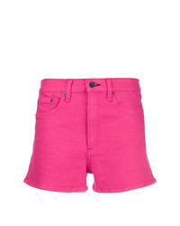 Женские ярко-розовые джинсовые шорты от Rag & Bone