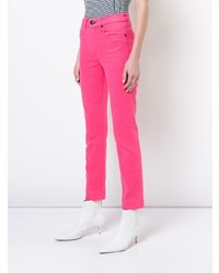 Ярко-розовые джинсы скинни от Rag & Bone