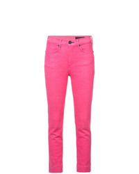 Ярко-розовые джинсы скинни от Rag & Bone
