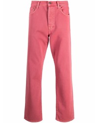 Мужские ярко-розовые джинсы от Acne Studios