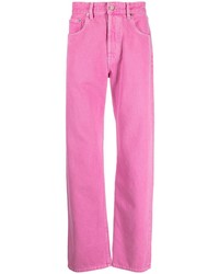 Мужские ярко-розовые джинсы от Jacquemus