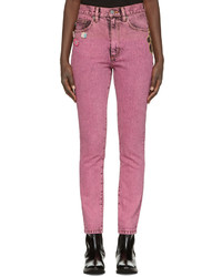 Женские ярко-розовые джинсы от Marc Jacobs