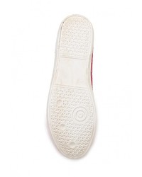 Женские ярко-розовые замшевые кеды от Gisicode