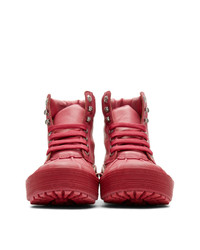 Женские ярко-розовые зимние ботинки от Jacquemus