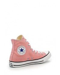 Женские ярко-розовые кеды от Converse