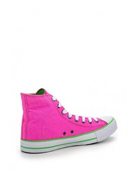 Мужские ярко-розовые кеды от HCS