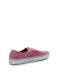 Женские ярко-розовые кеды от Vans