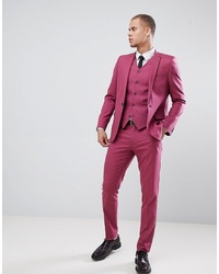 Мужские ярко-розовые классические брюки от ASOS DESIGN